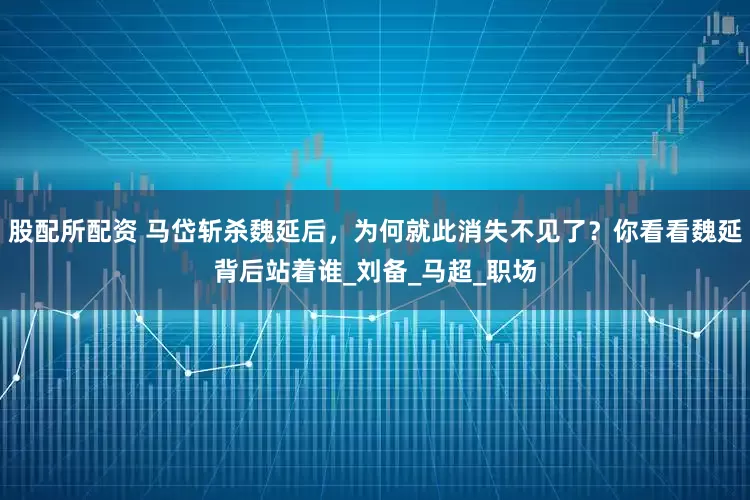 股配所配资 马岱斩杀魏延后，为何就此消失不见了？你看看魏延背后站着谁_刘备_马超_职场