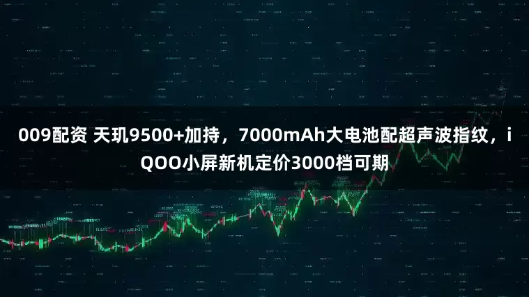 009配资 天玑9500+加持,7000mAh大电池配超声波指纹,iQOO小屏新机定价3000档可期